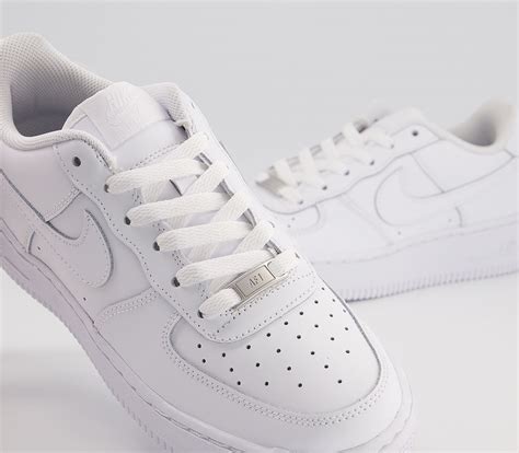 nike air force 1 zwart wit kids|white air force 1s for kids.